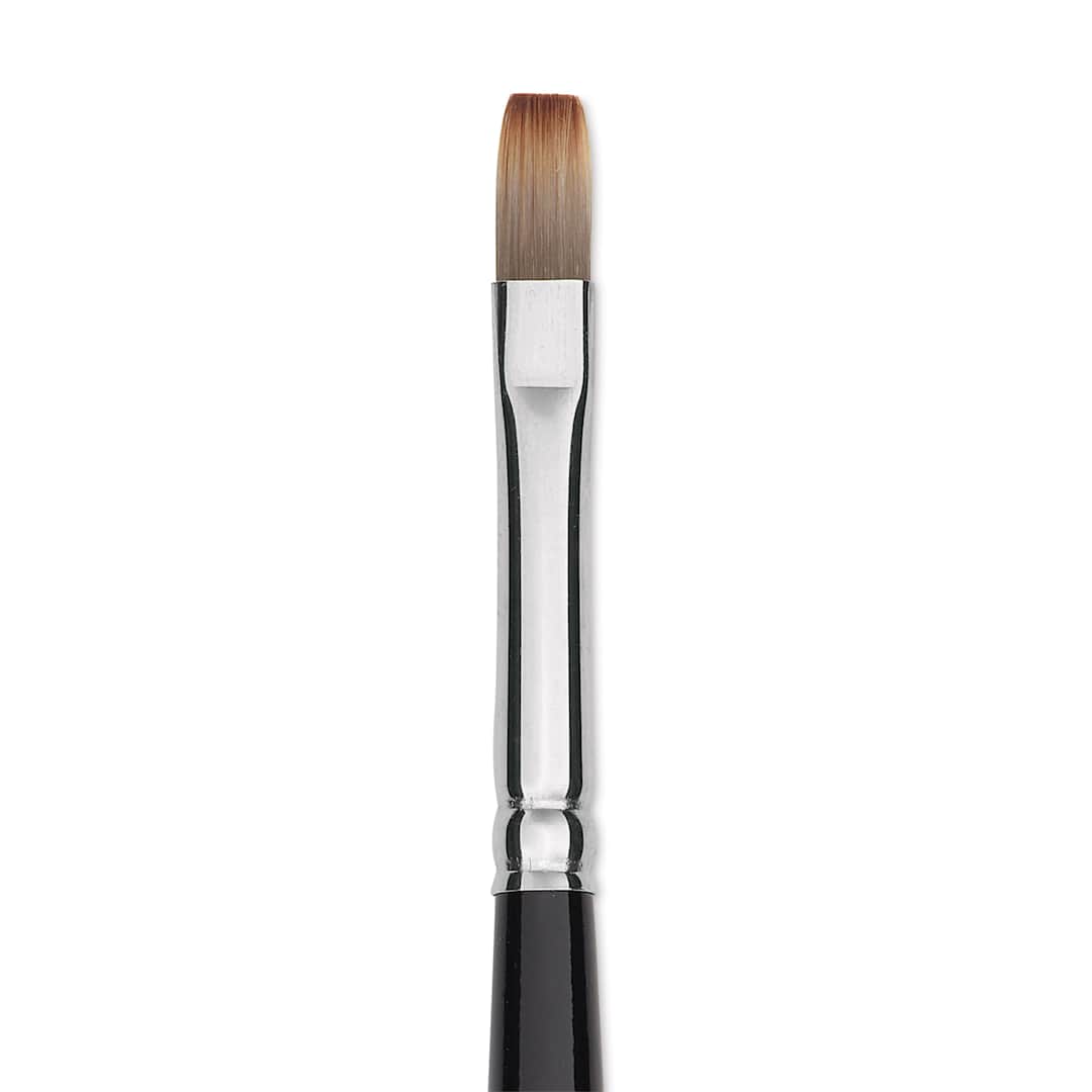 Open in modal - Trekell Spectrum Brush - Bright, Long Handle, Size 6, close up