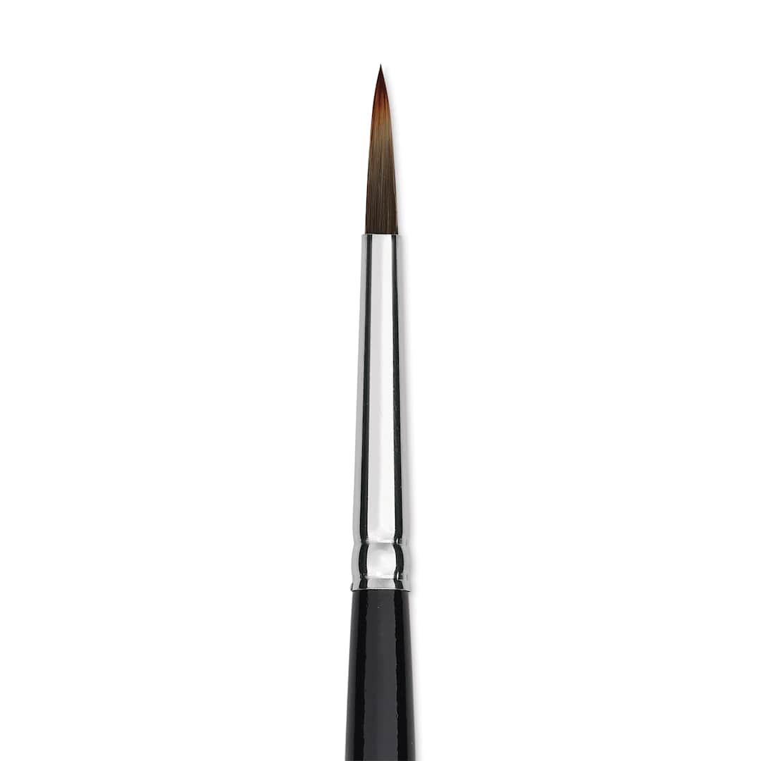 Open in modal - Trekell Spectrum Brush - Round, Long Handle, Size 10, close up