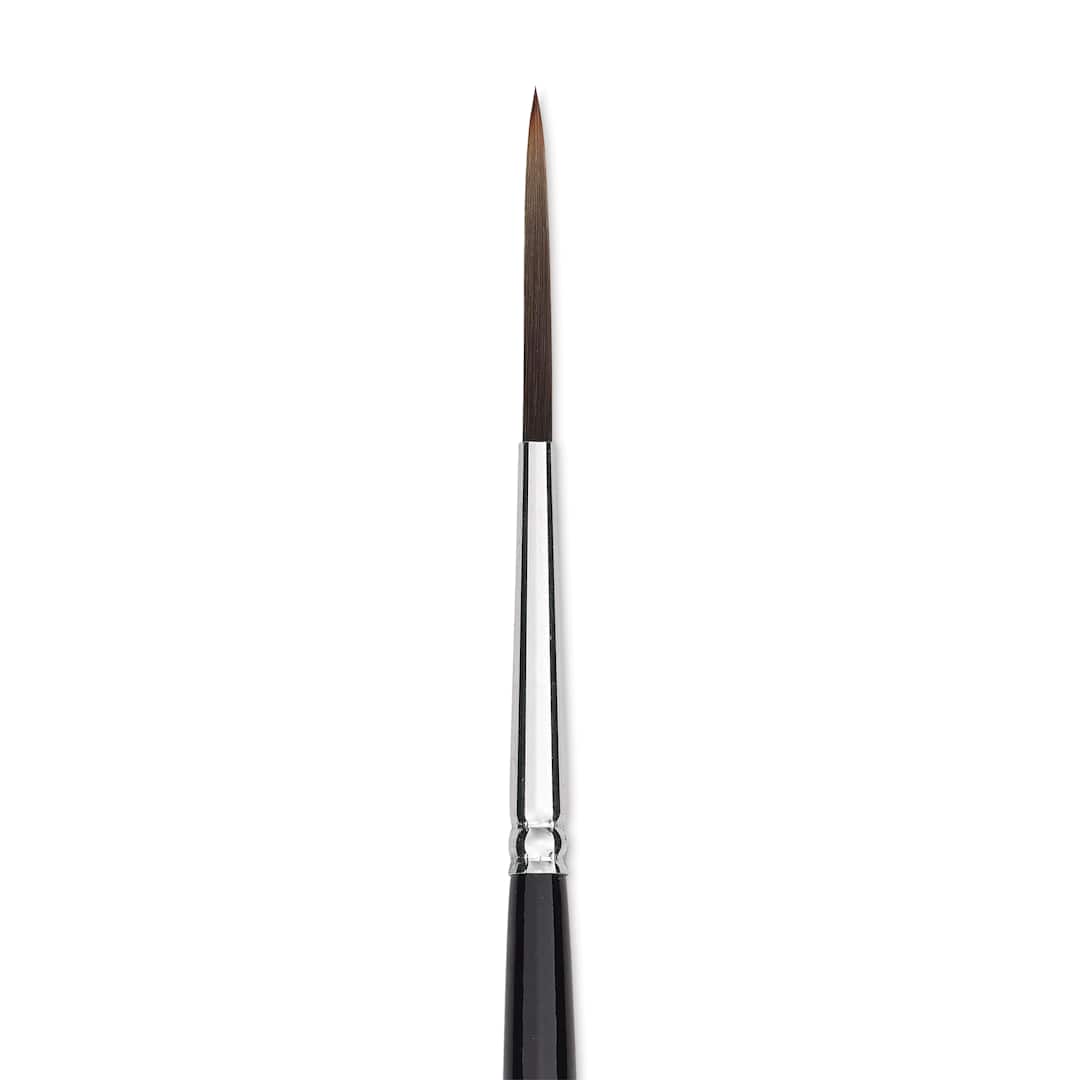 Open in modal - Trekell Spectrum Brush - Script Liner, Long Handle, Size 4, close up