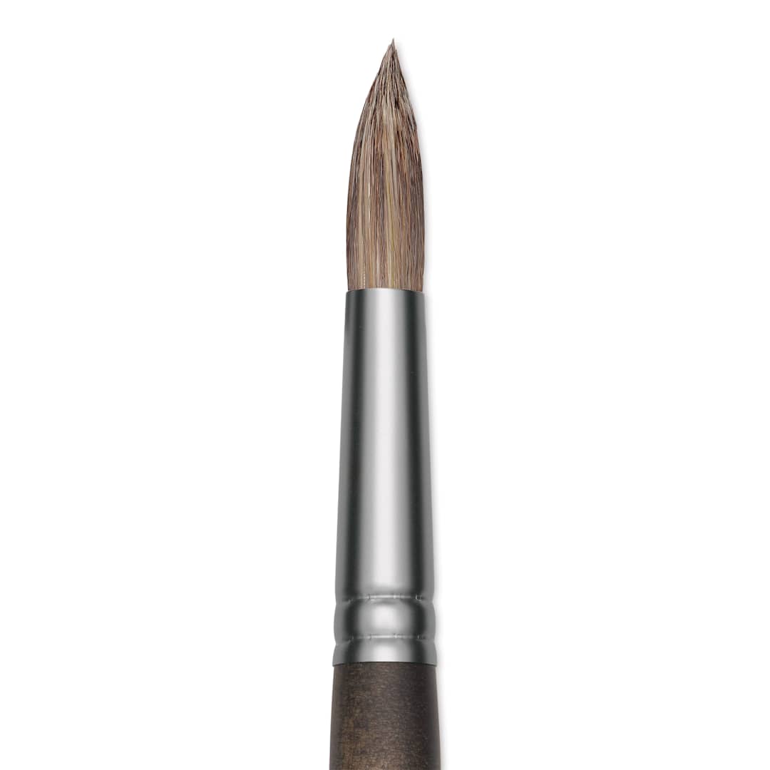 Open in modal - Princeton Pro Series 6000 Brush - Round, Long Handle, Size 8, close up
