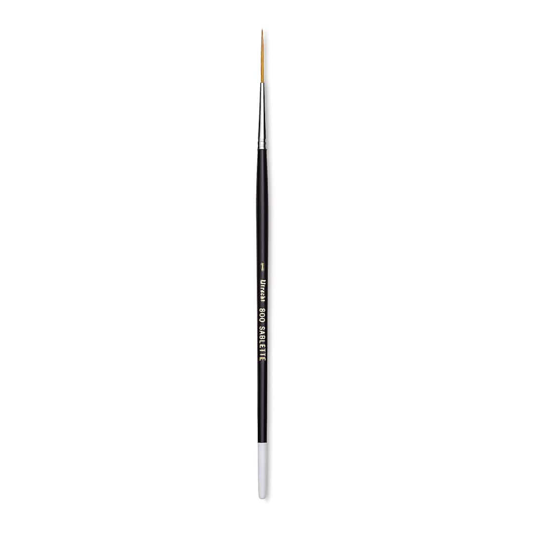 Open in modal - Utrecht Synthetic Sablette Rigger - Size 1, Short Handle