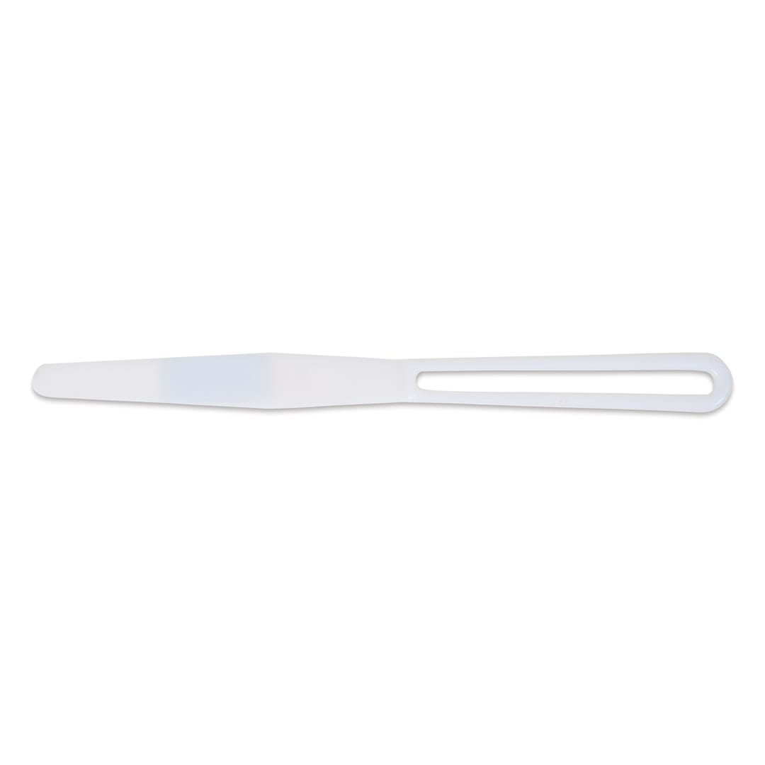 Open in modal - Royal & Langnickel Plastic Palette Knife Class Pack, single trowel palette knife shown
