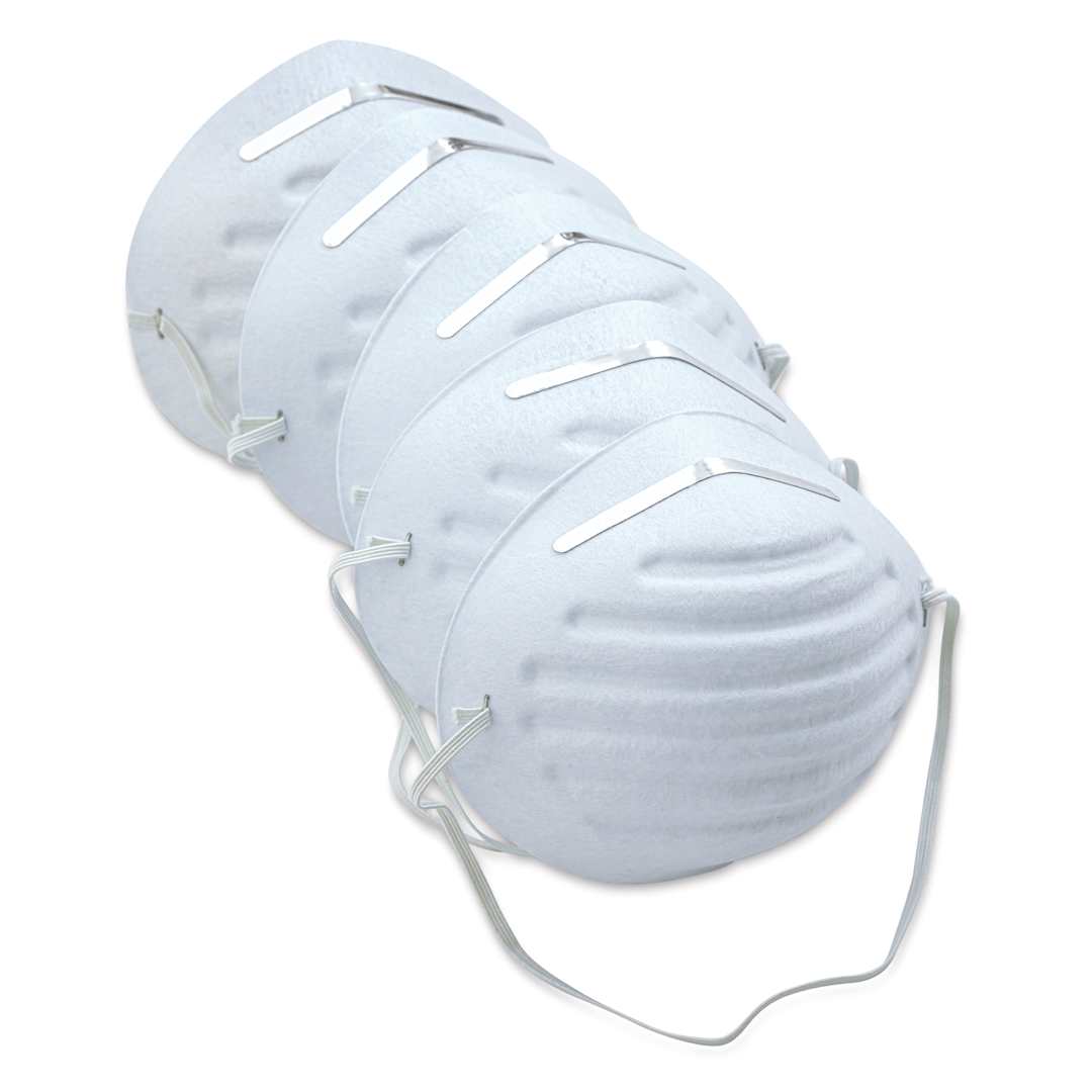 Open in modal - SAS Nuisance Dust Mask - Pkg of 5 - out of packaging