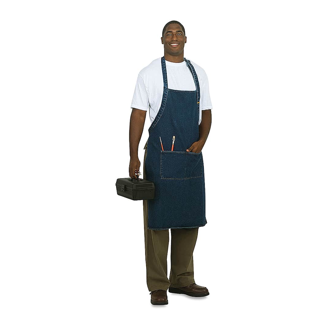 Open in modal - Artist's Denim Apron, 25" x 35"