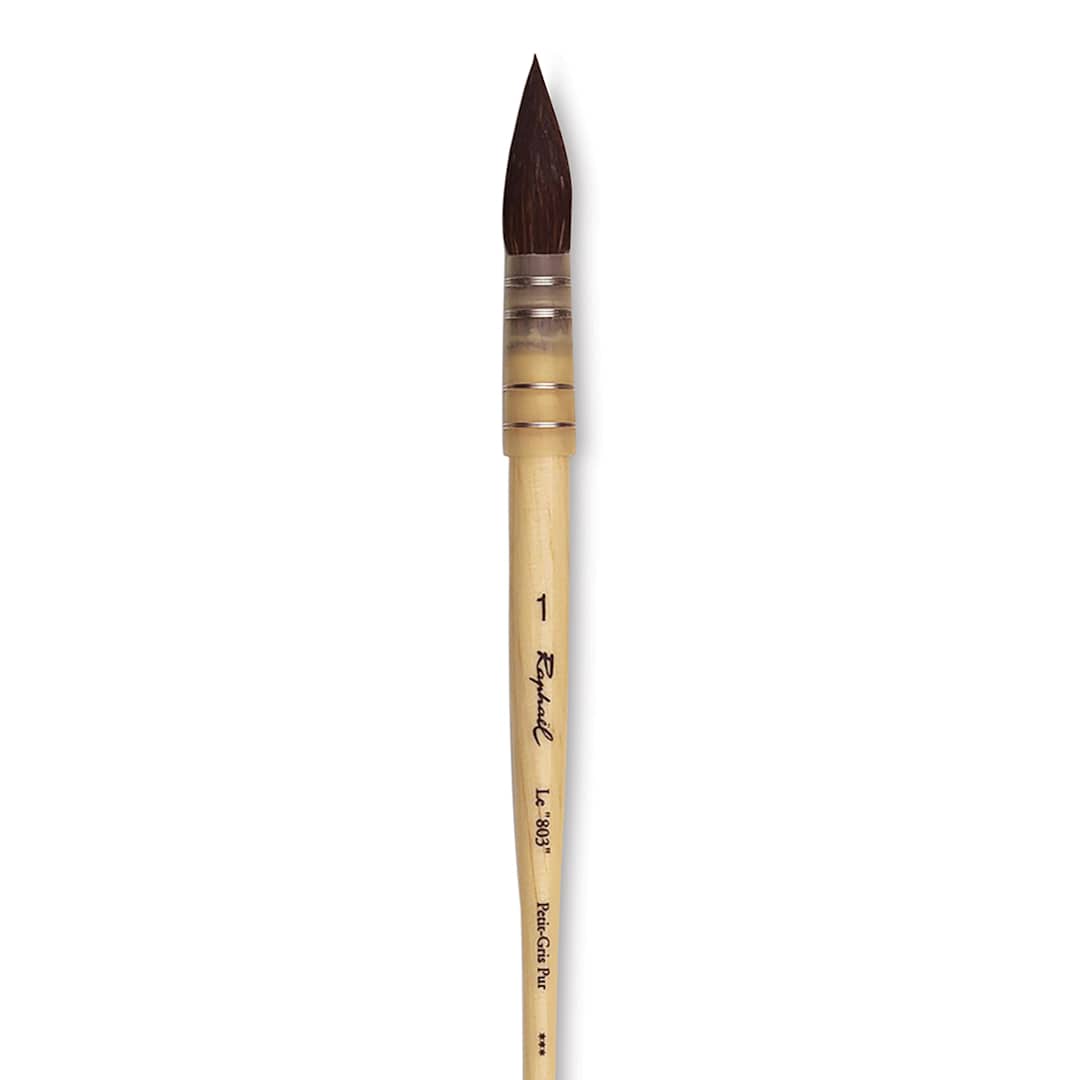 Open in modal - Raphaël Kazan Squirrel Quill Mop Brush - Mop, Size 1
