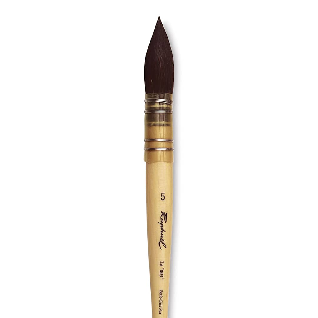 Open in modal - Raphaël Kazan Squirrel Quill Mop Brush - Mop, Size 5