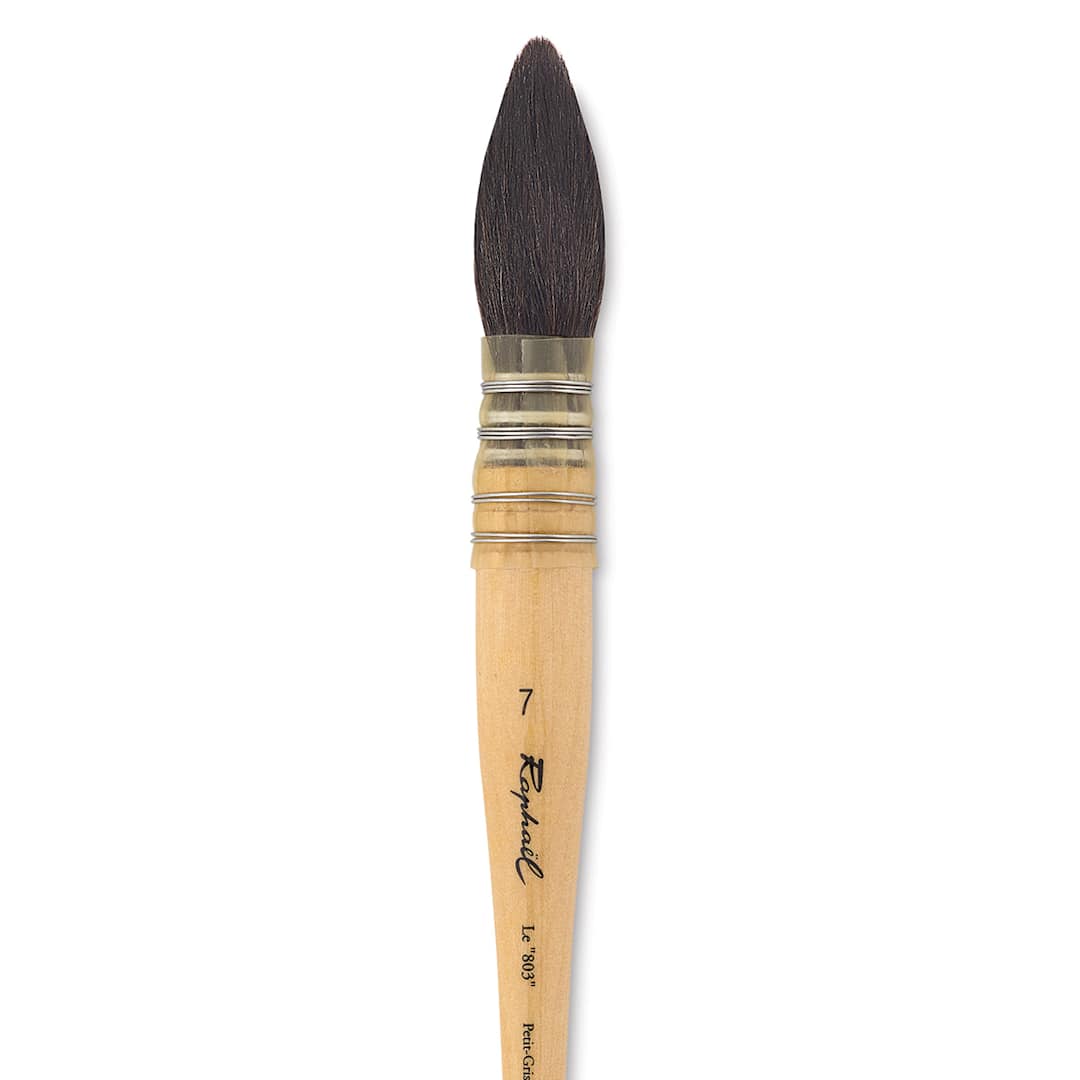 Open in modal - Raphaël Kazan Squirrel Quill Mop Brush - Mop, Size 7