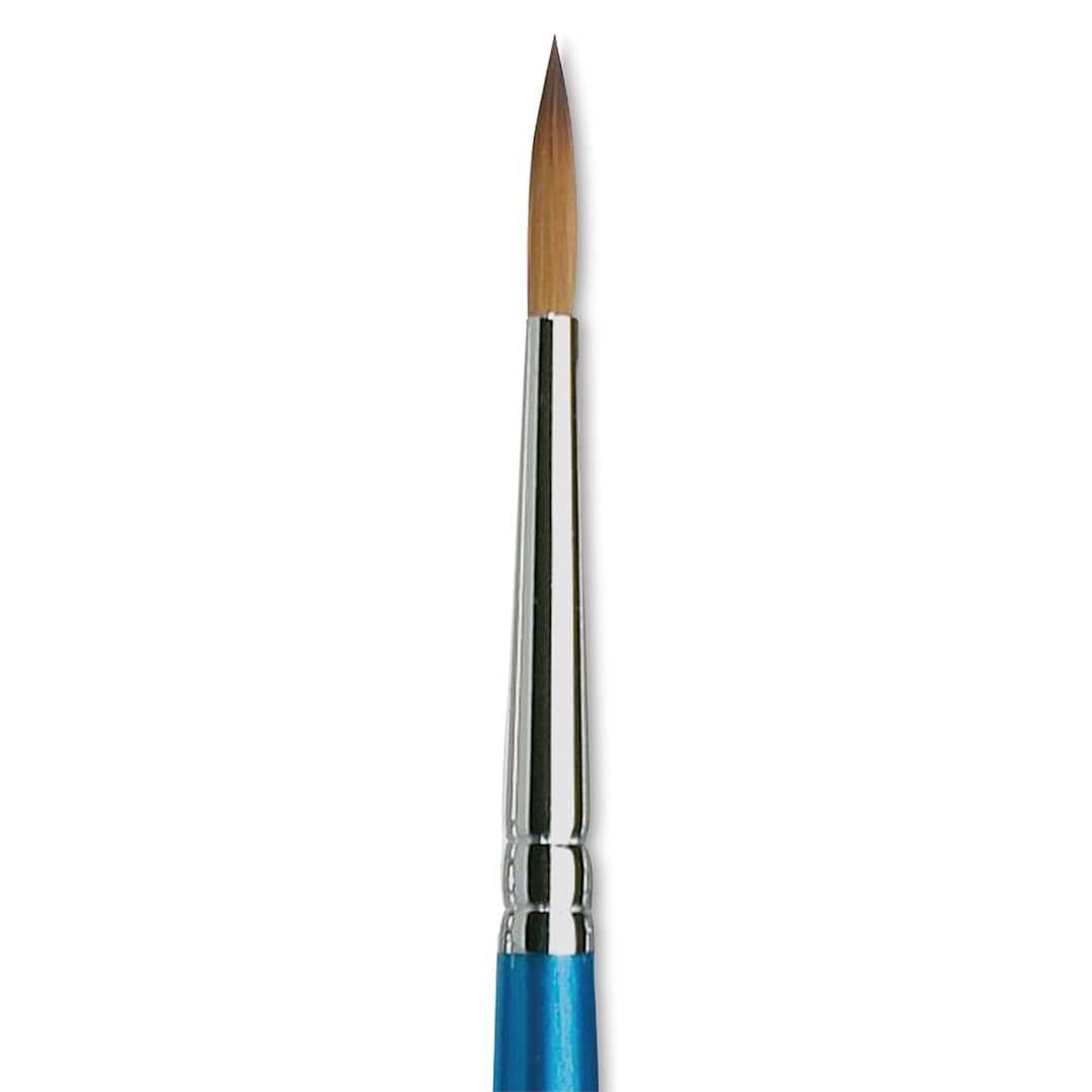 Open in modal - Winsor & Newton Cotman Watercolor Brush - Round, Short Handle, Size 4
