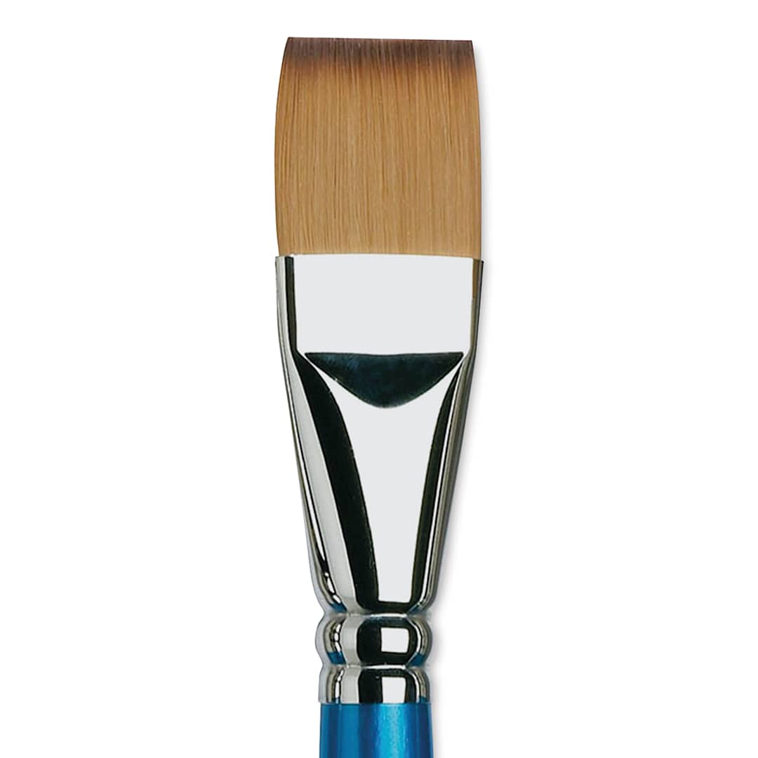 Open in modal - Winsor & Newton Cotman Watercolor Brush - One-Stroke, Short Handle, 1"