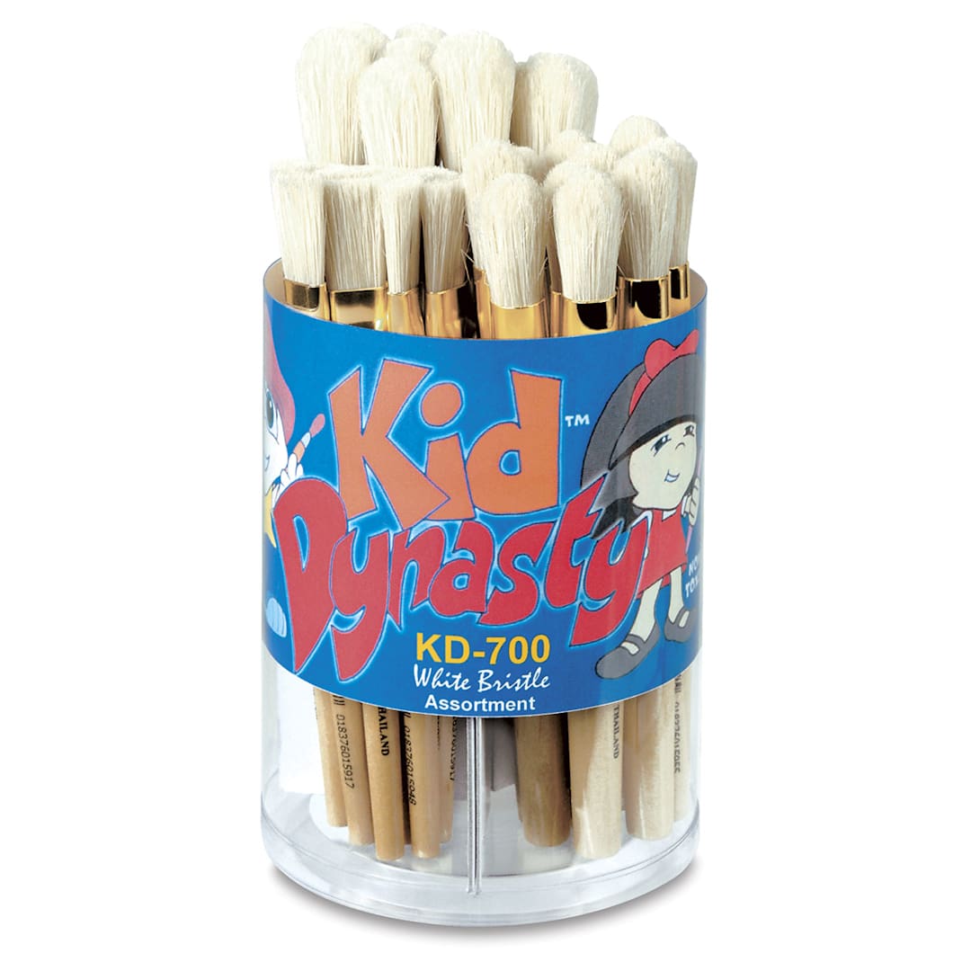Open in modal - Dynasty Canister of 30 Brushes - WhiteSet of 30