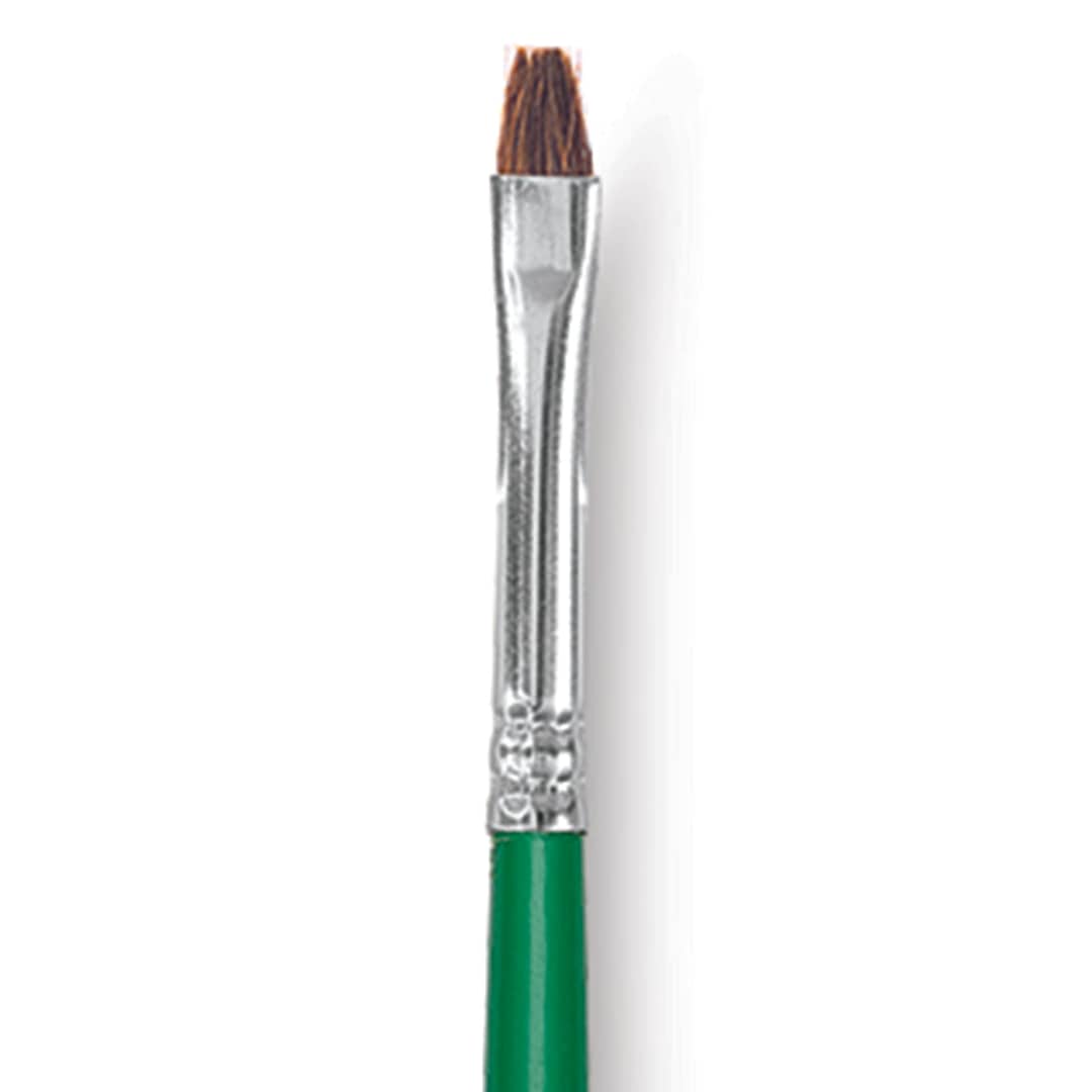 Open in modal - Blick Economy Ox/Pony Hair Brush - Bright, Long Handle, Size 2