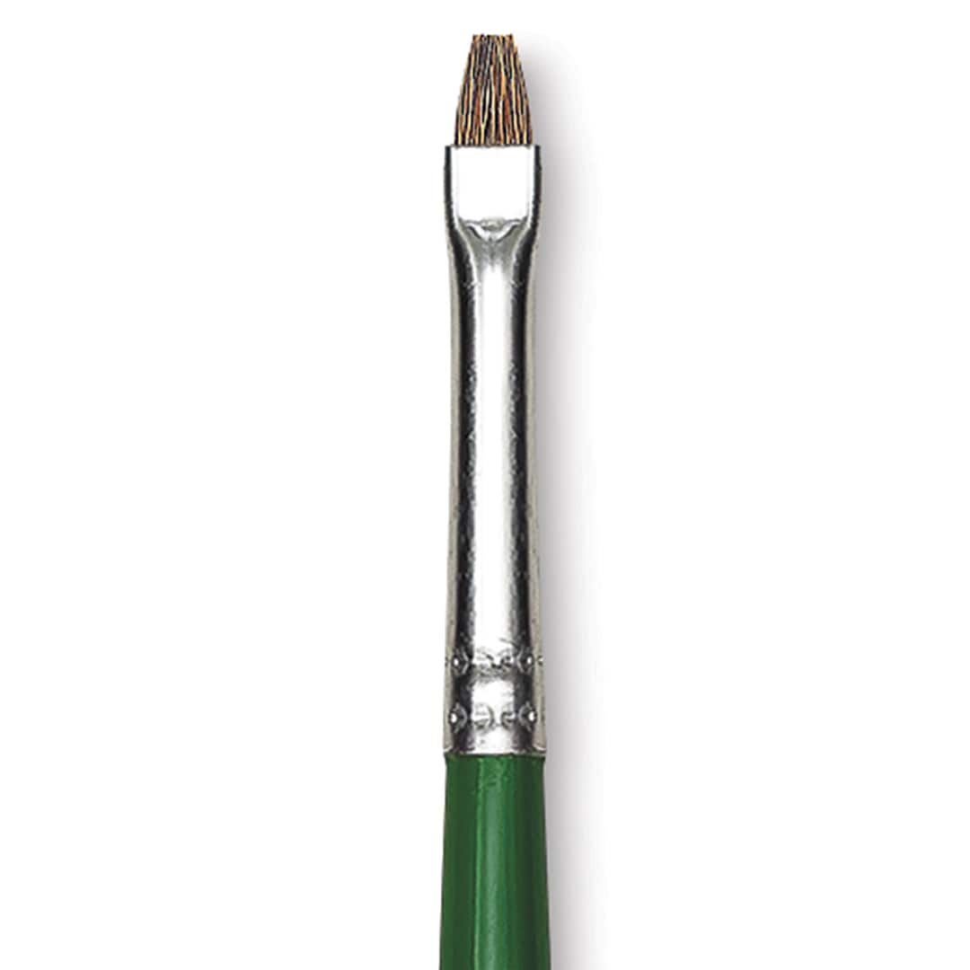 Open in modal - Blick Economy Sable Brush - Bright, Long Handle, Size 0 close up