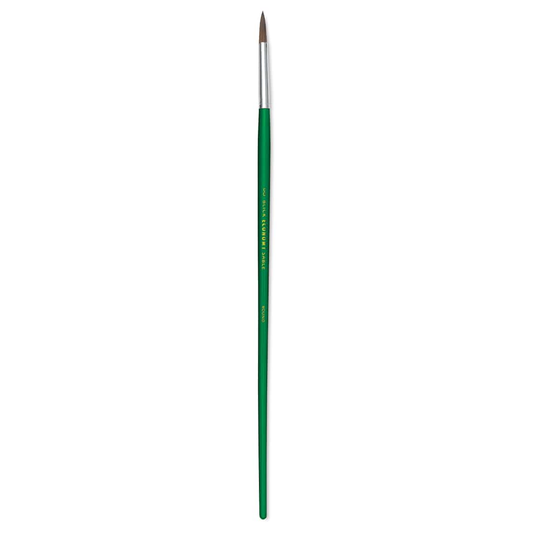 Open in modal - Blick Economy Sable Brush - Round, Long Handle, Size 8