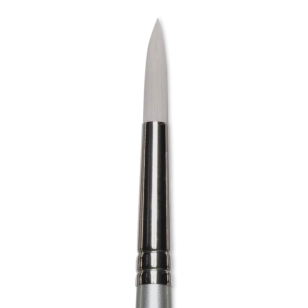 Open in modal - Winsor & Newton Artisan Brush - Round, Long Handle, Size 12