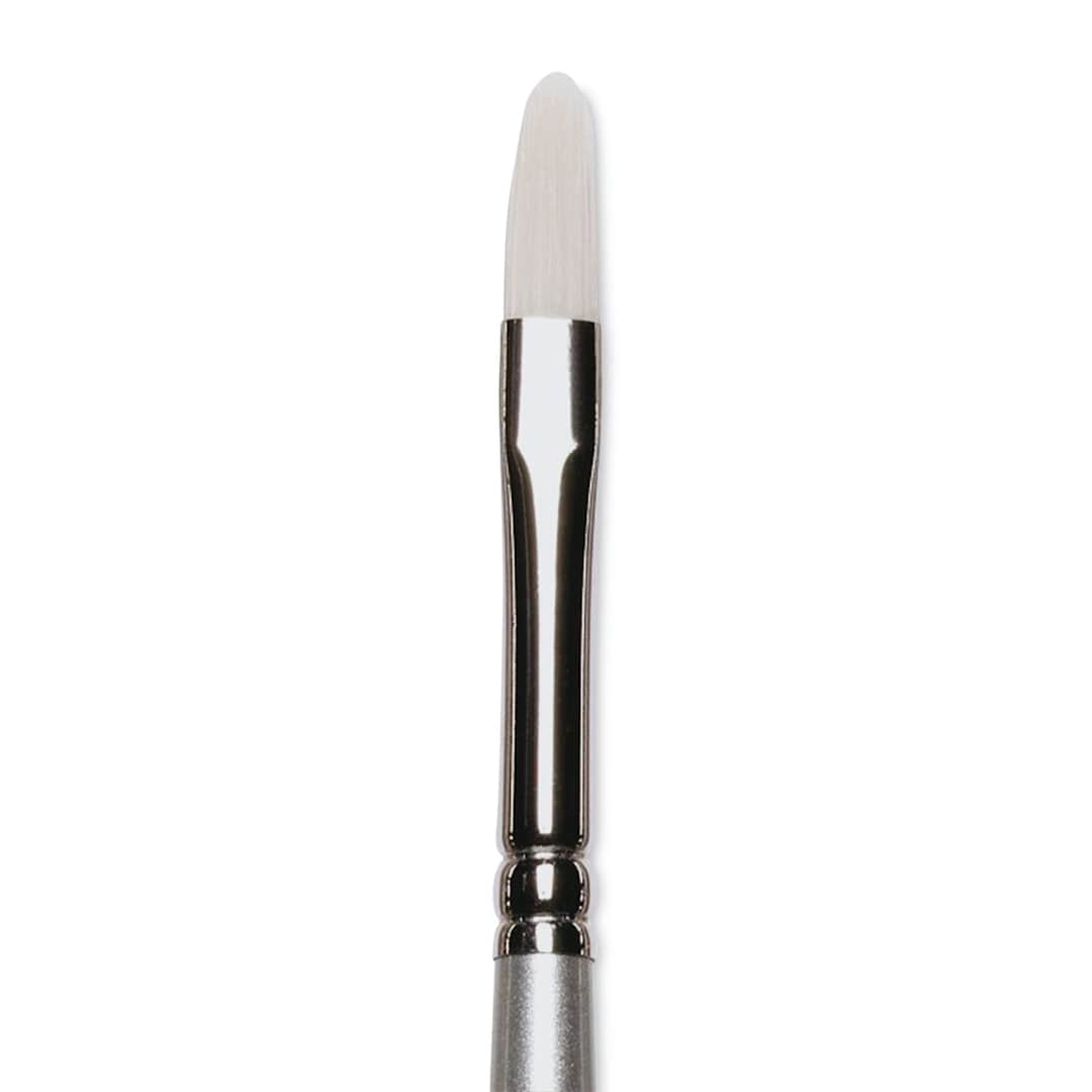 Open in modal - Winsor & Newton Artisan Brush - Filbert, Long Handle, Size 4