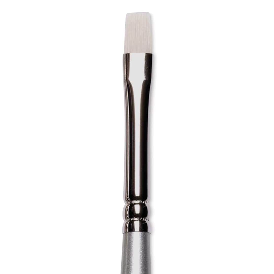 Open in modal - Winsor & Newton Artisan Brush - Bright, Long Handle, Size 2