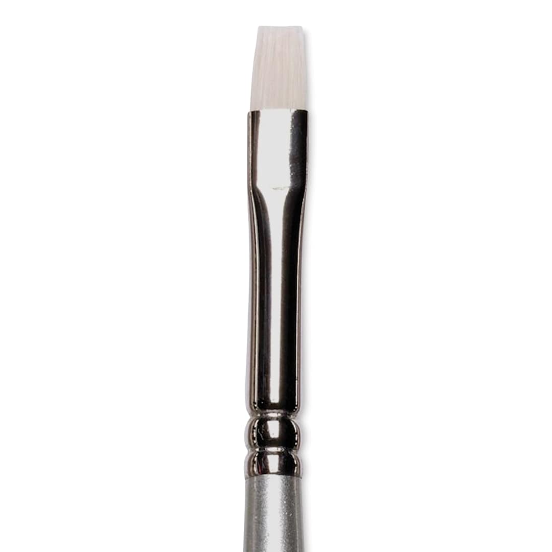 Open in modal - Winsor & Newton Artisan Brush - Bright, Long Handle, Size 4
