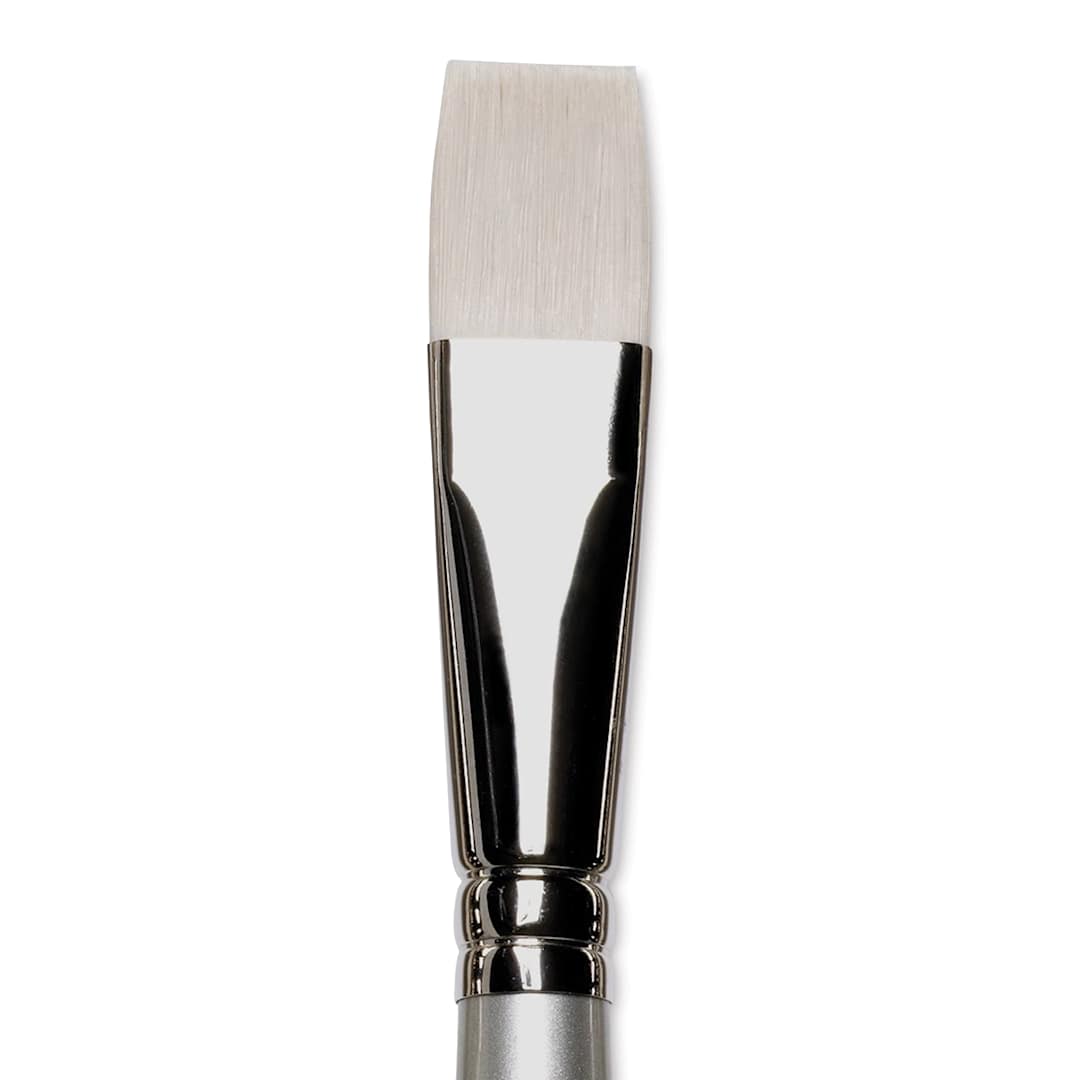 Open in modal - Winsor & Newton Artisan Brush - Bright, Long Handle, Size 18