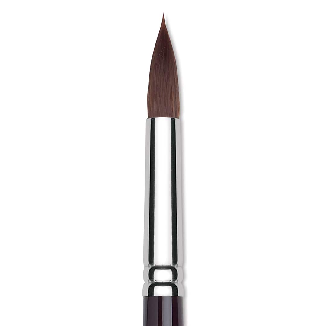 Open in modal - Winsor & Newton Galeria Brush - Round, Long Handle , Size 12