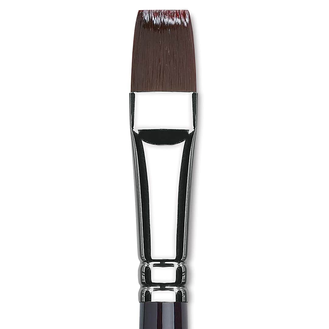 Open in modal - Winsor & Newton Galeria Brush - Bright, Long Handle , Size 18