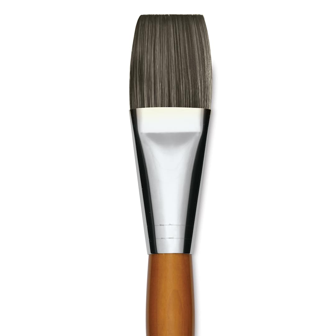 Open in modal - Isabey Isacryl Brush - Bright, Long Handle, Size 18