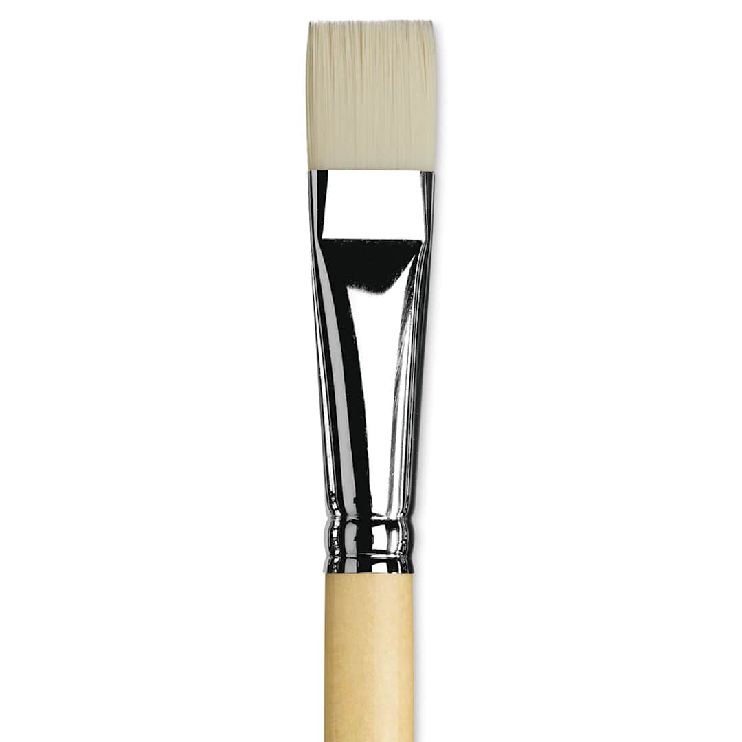 Open in modal - Da Vinci Top Acryl Synthetic Brush - Bright, Long Handle, Size 20