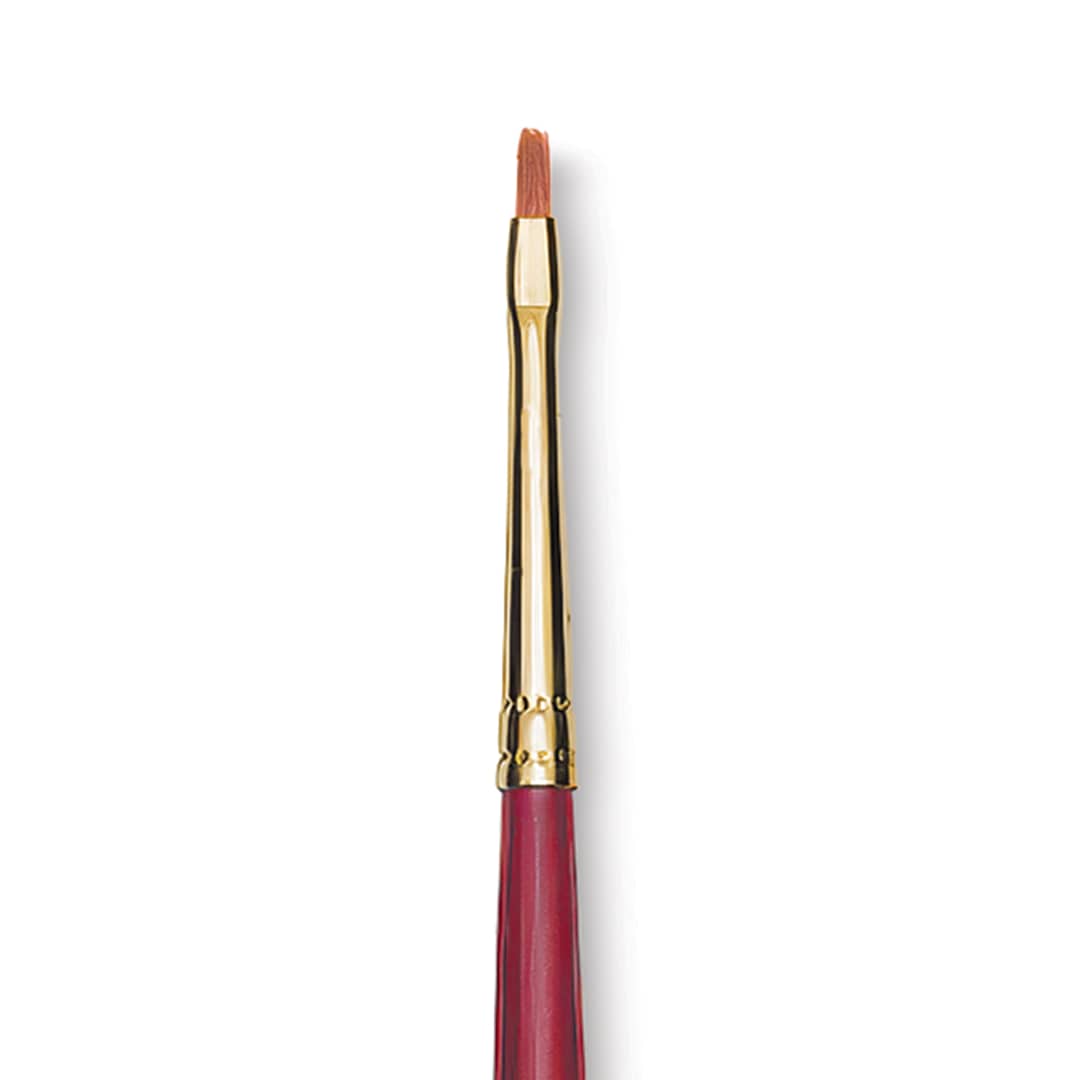 Open in modal - Princeton Synthetic Sable Brush - Bright, Long Handle, 2/0
