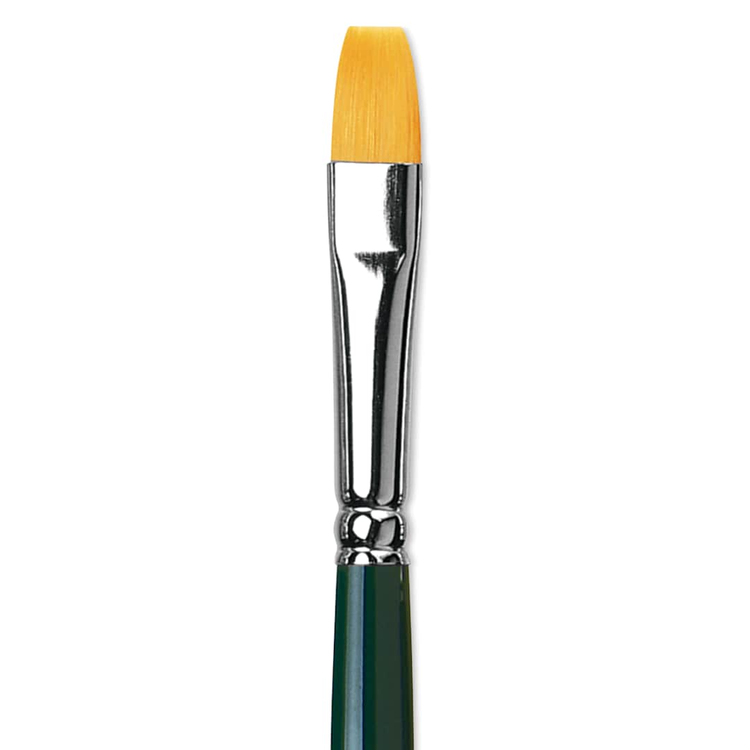 Open in modal - Da Vinci Nova Brush - Bright, Long Handle, Size 10
