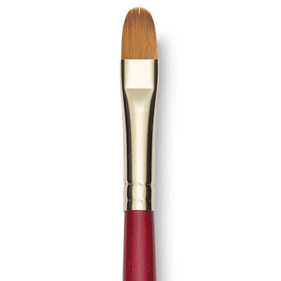 Open in modal - Princeton Synthetic Sable Brush - Filbert, Long Handle, Size 12