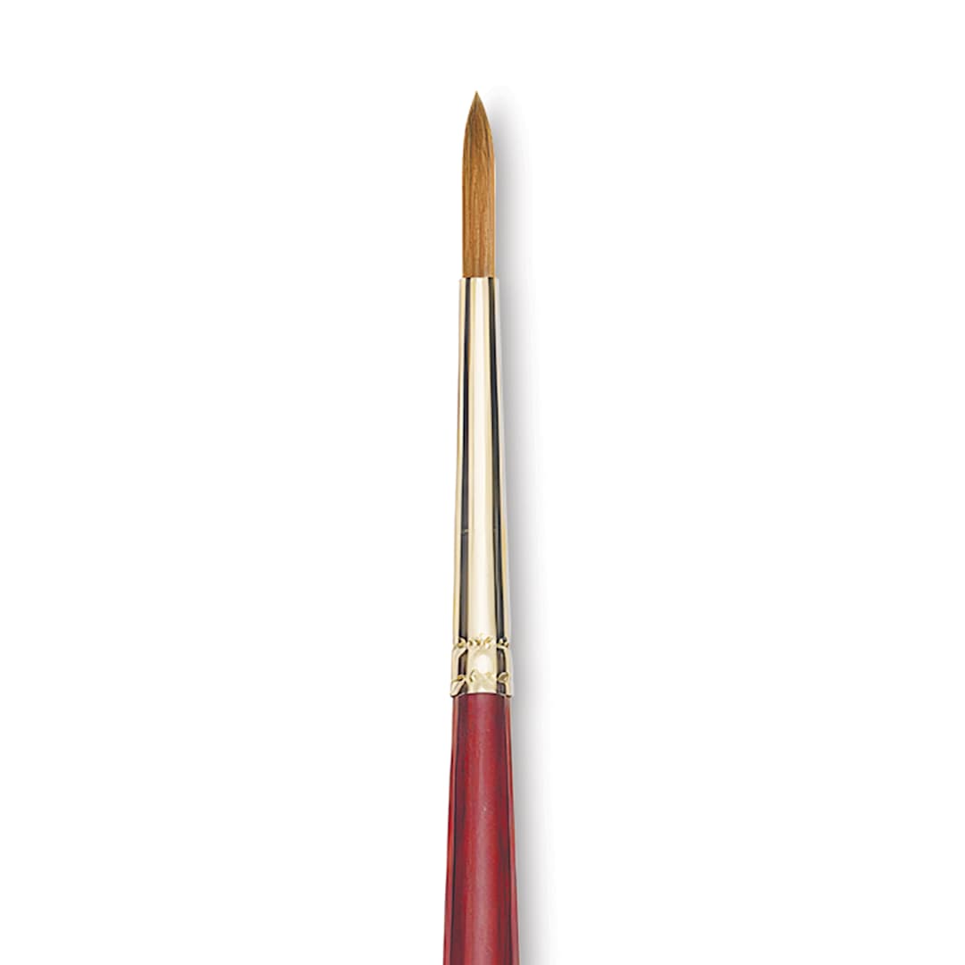 Open in modal - Princeton Synthetic Sable Brush - Round, Long Handle, Size 8