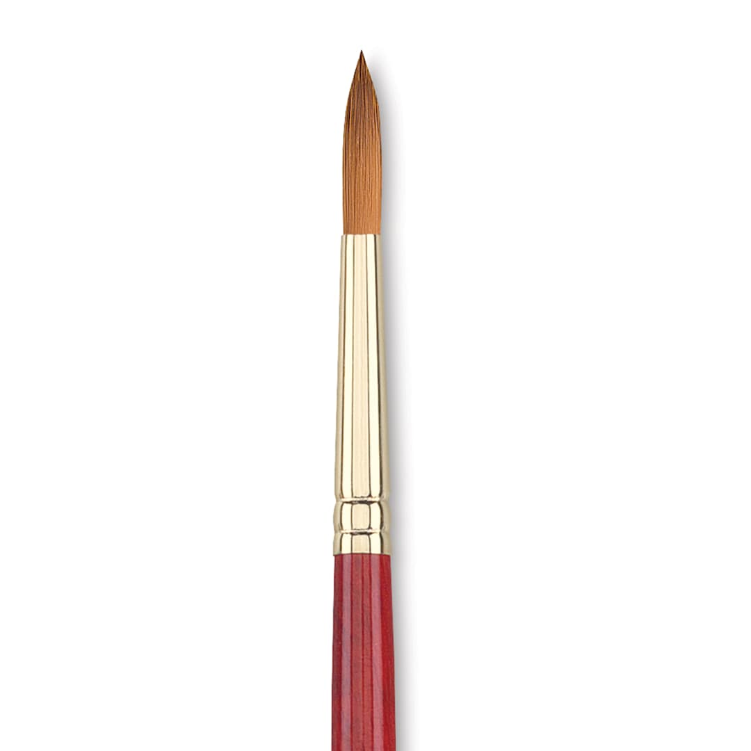 Open in modal - Princeton Synthetic Sable Brush - Round, Long Handle, Size 16
