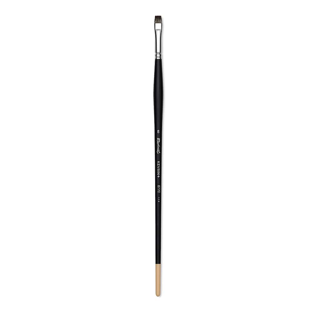Open in modal - Raphaël Kevrin+ Brush - Short Bright, Long Handle, Size 8