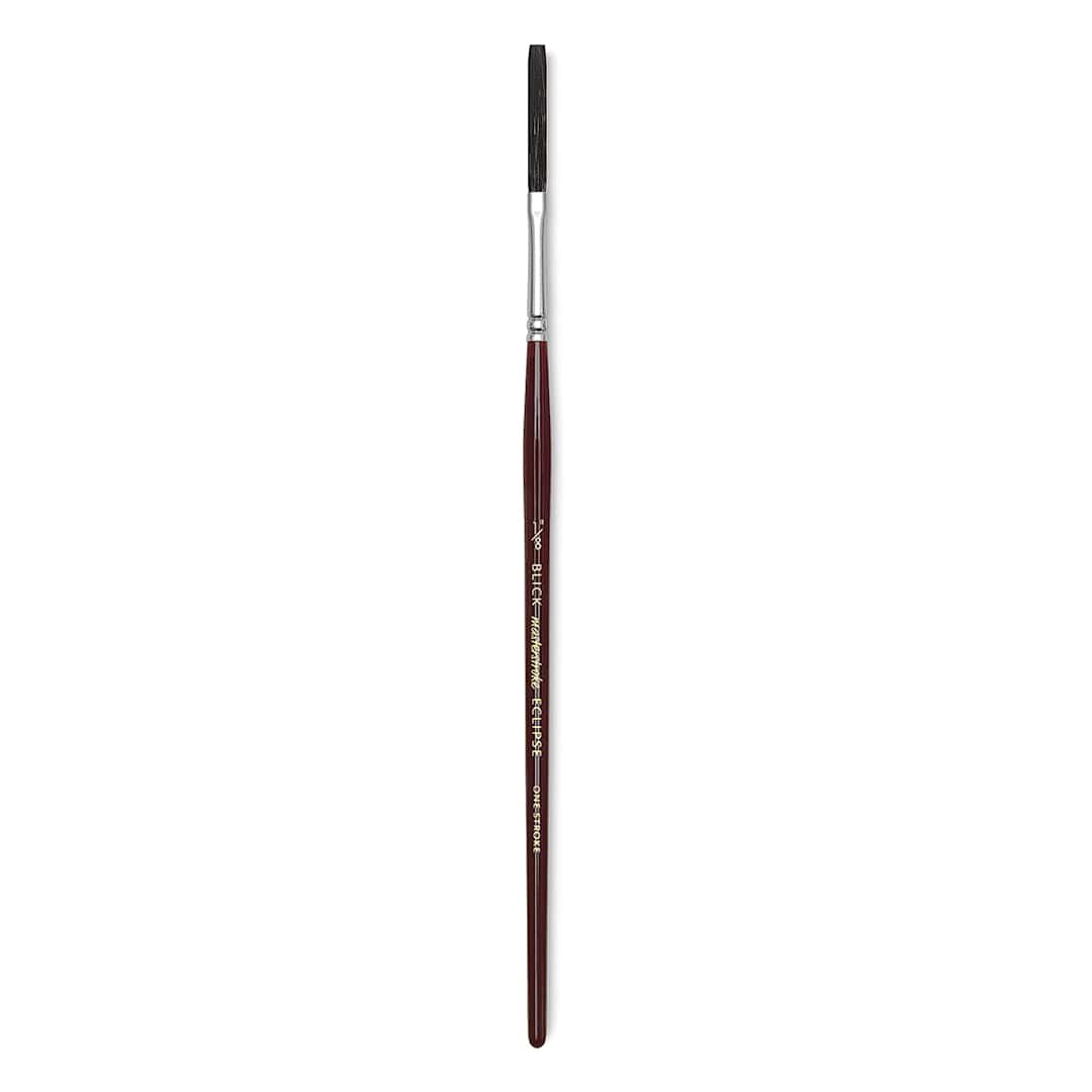Open in modal - Blick Masterstroke Eclipse Brush - One-Stroke, Short Handle, 1/8"