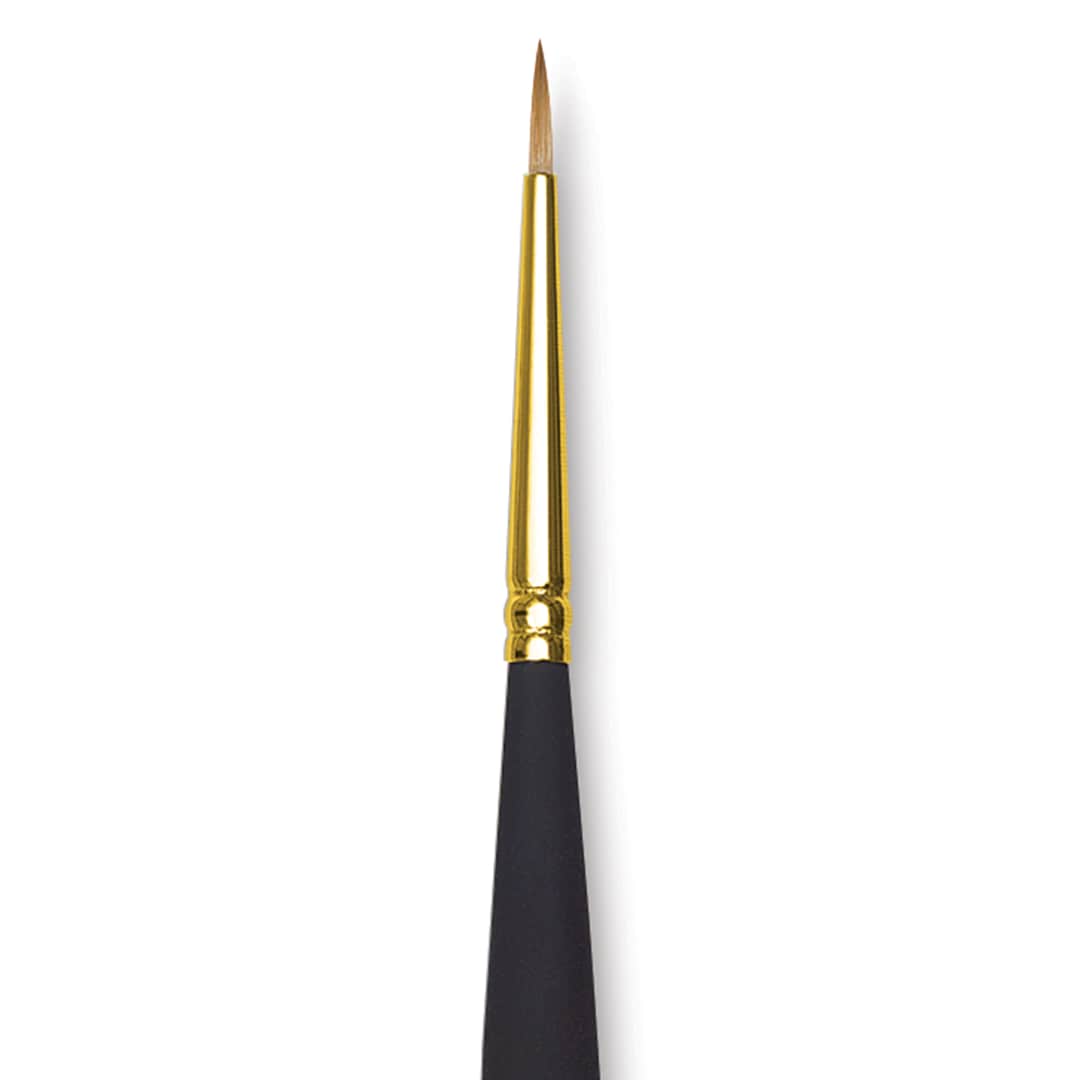 Open in modal - Princeton Mini Brush - Round, Mini Handle, Size 0, close-up