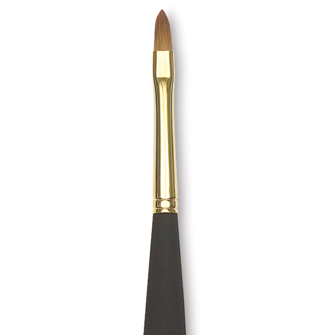 Open in modal - Princeton Mini Brush - Filbert, Mini Handle, Size 2, close-up
