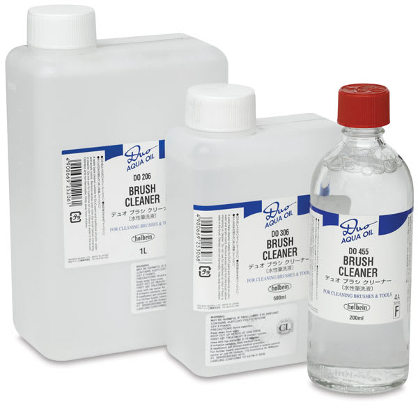 Open in modal - Holbein Duo Aqua Brush Cleaner - Assorted sizes shown
