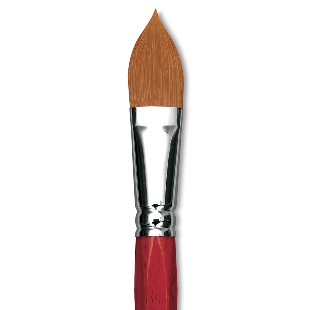 Open in modal - Da Vinci Cosmotop Spin Brush - Oval Wash, Short Handle, Size 30