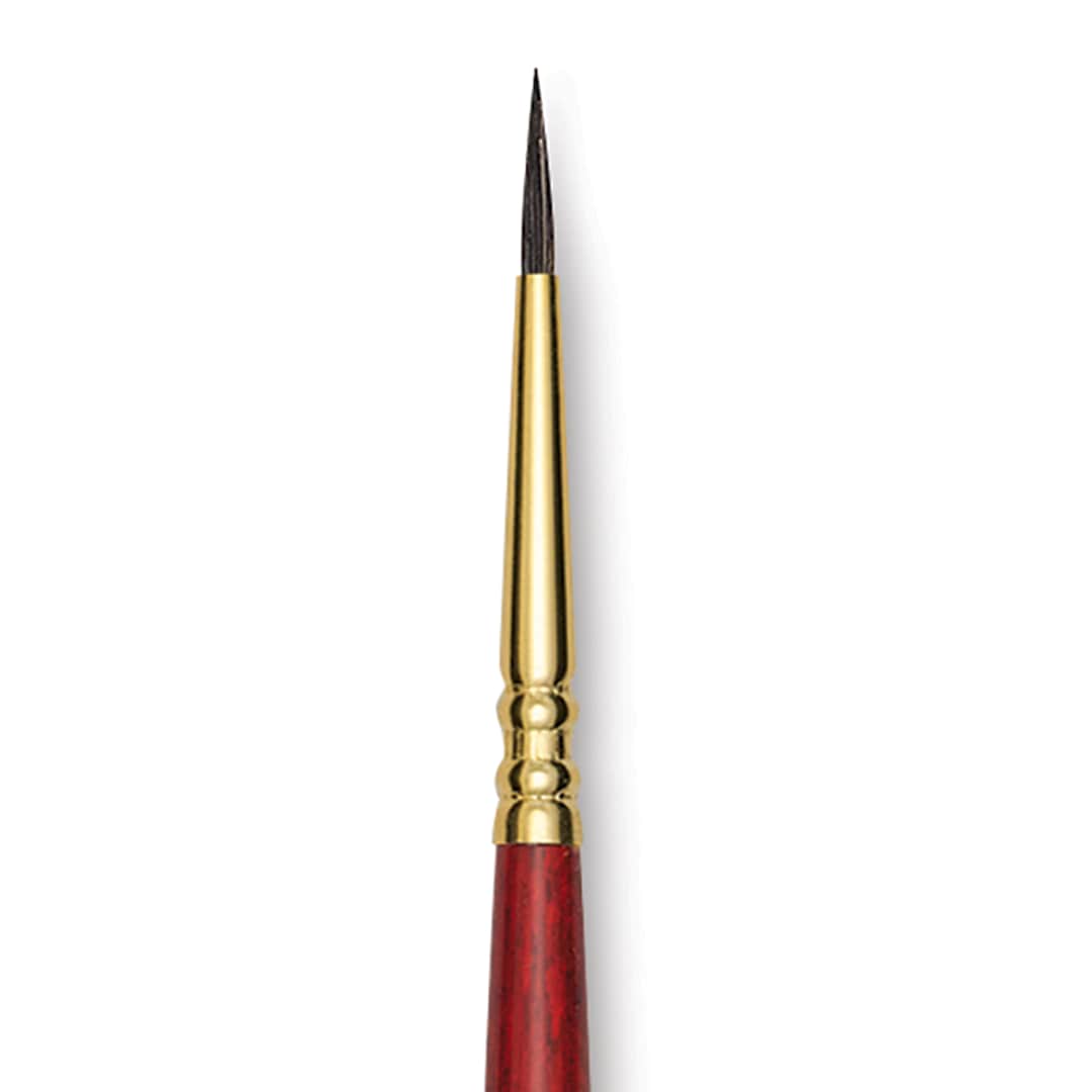 Open in modal - Blick Master Natural Brush - Round, Size 1, close-up