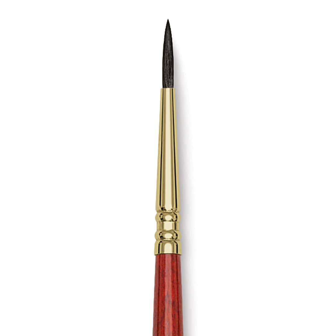 Open in modal - Blick Master Natural Brush - Round, Size 2, close-up