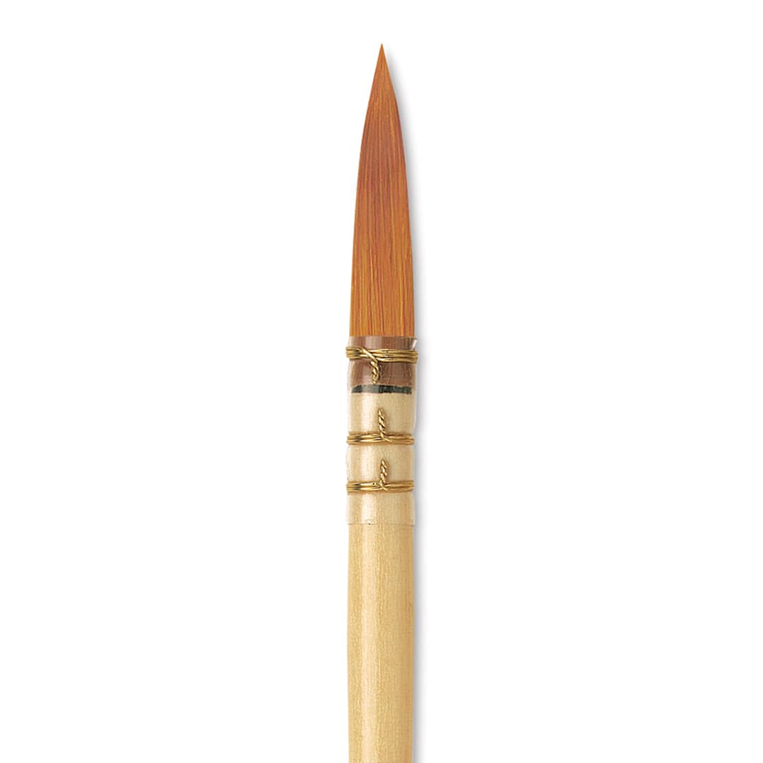 Open in modal - Da Vinci Cosmotop Spin Brush - Quill, Short Handle, Size 1 close up