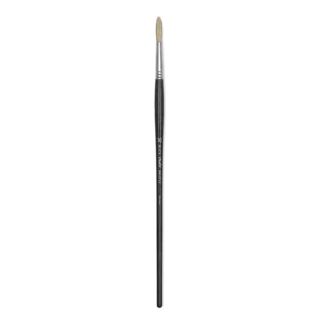 Open in modal - Blick Studio Bristle Brush - Round, Size 10