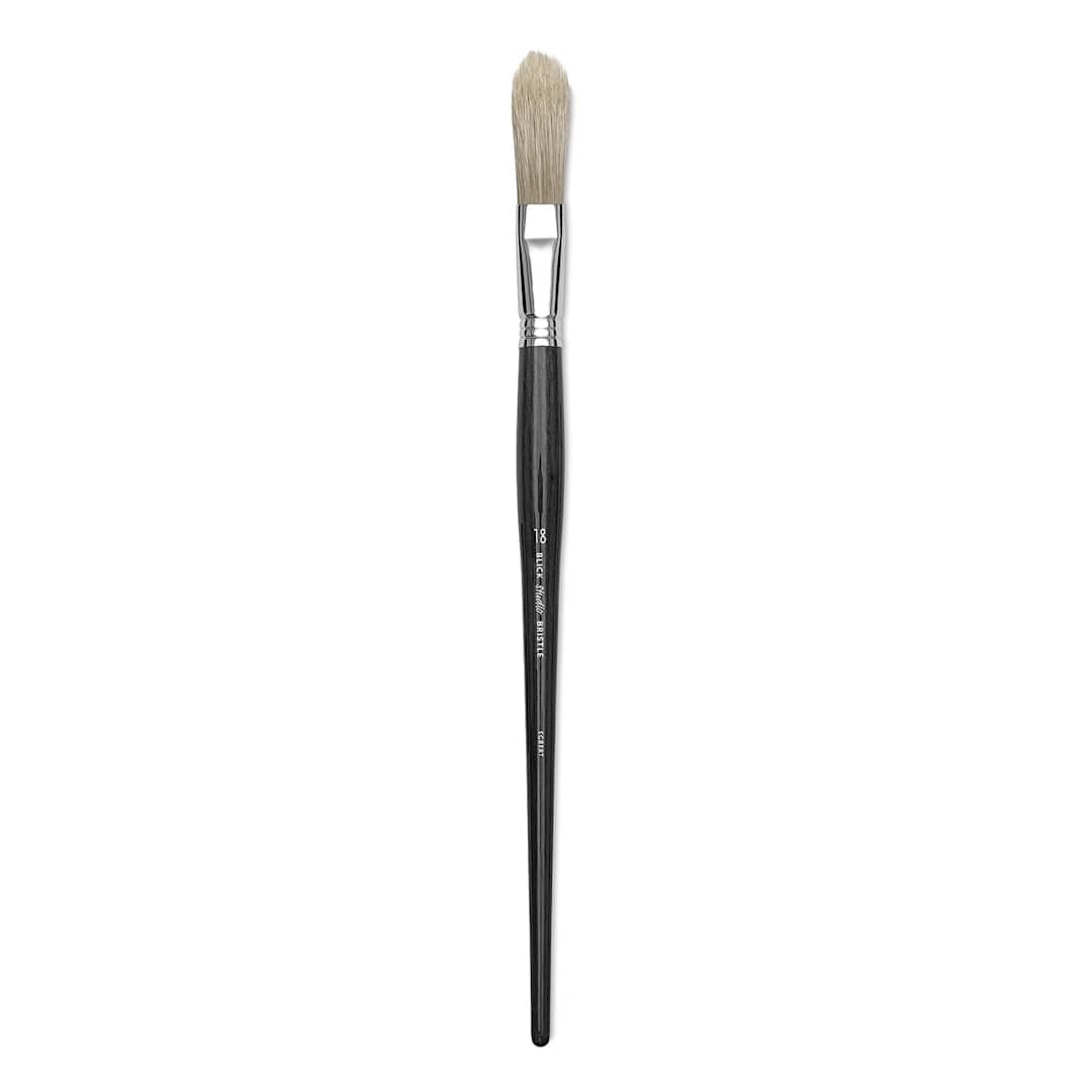 Open in modal - Blick Studio Bristle Brush - Egbert, Long Handle, Size 18