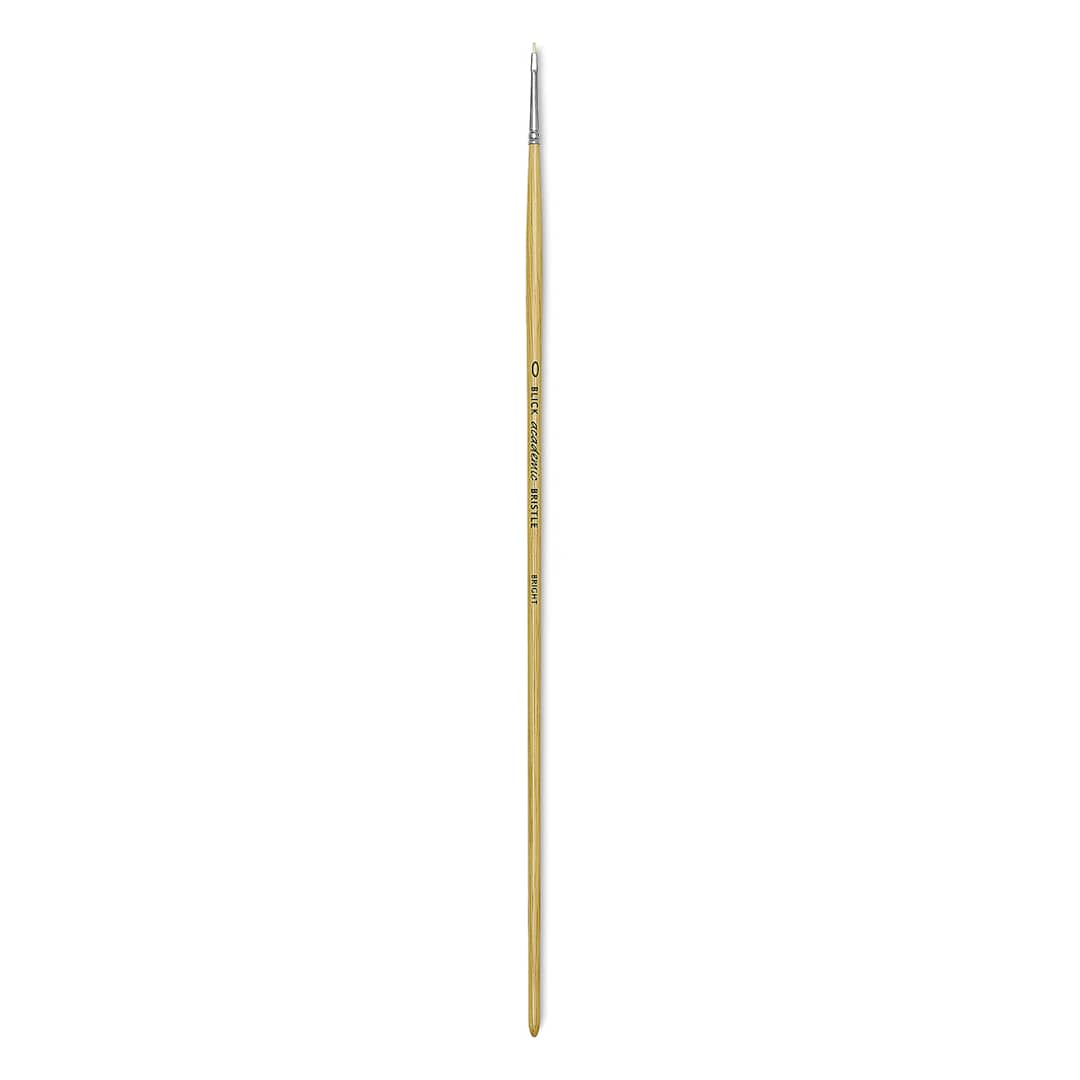Open in modal - Blick Academic Bristle Brush - Bright, Size 0