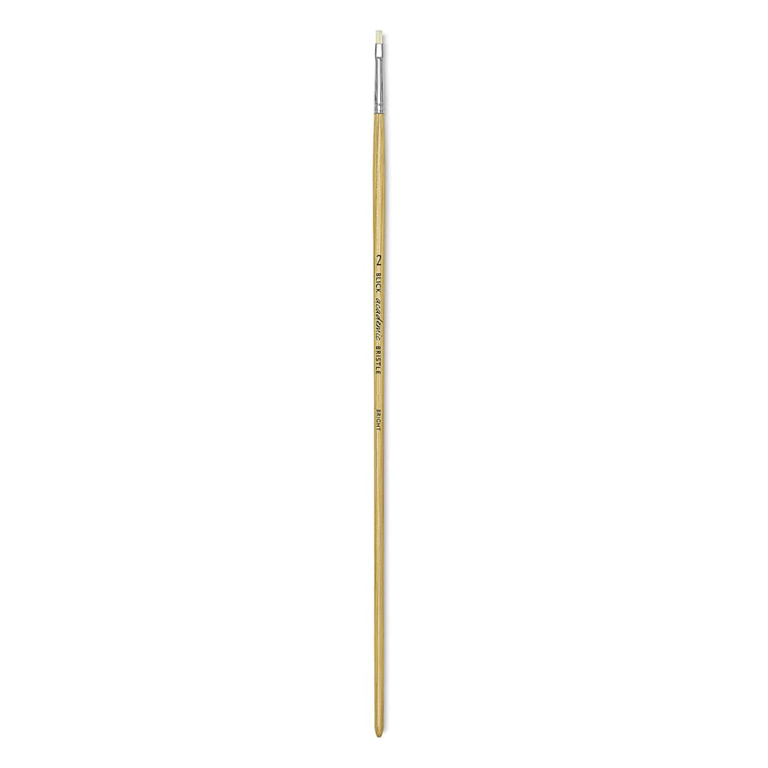 Open in modal - Blick Academic Bristle Brush - Bright, Size 2