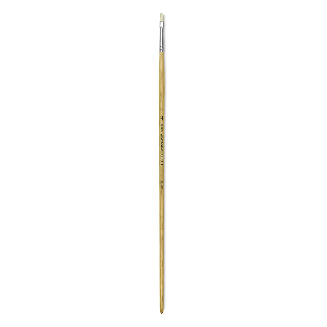 Open in modal - Blick Academic Bristle Brush - Bright, Size 4