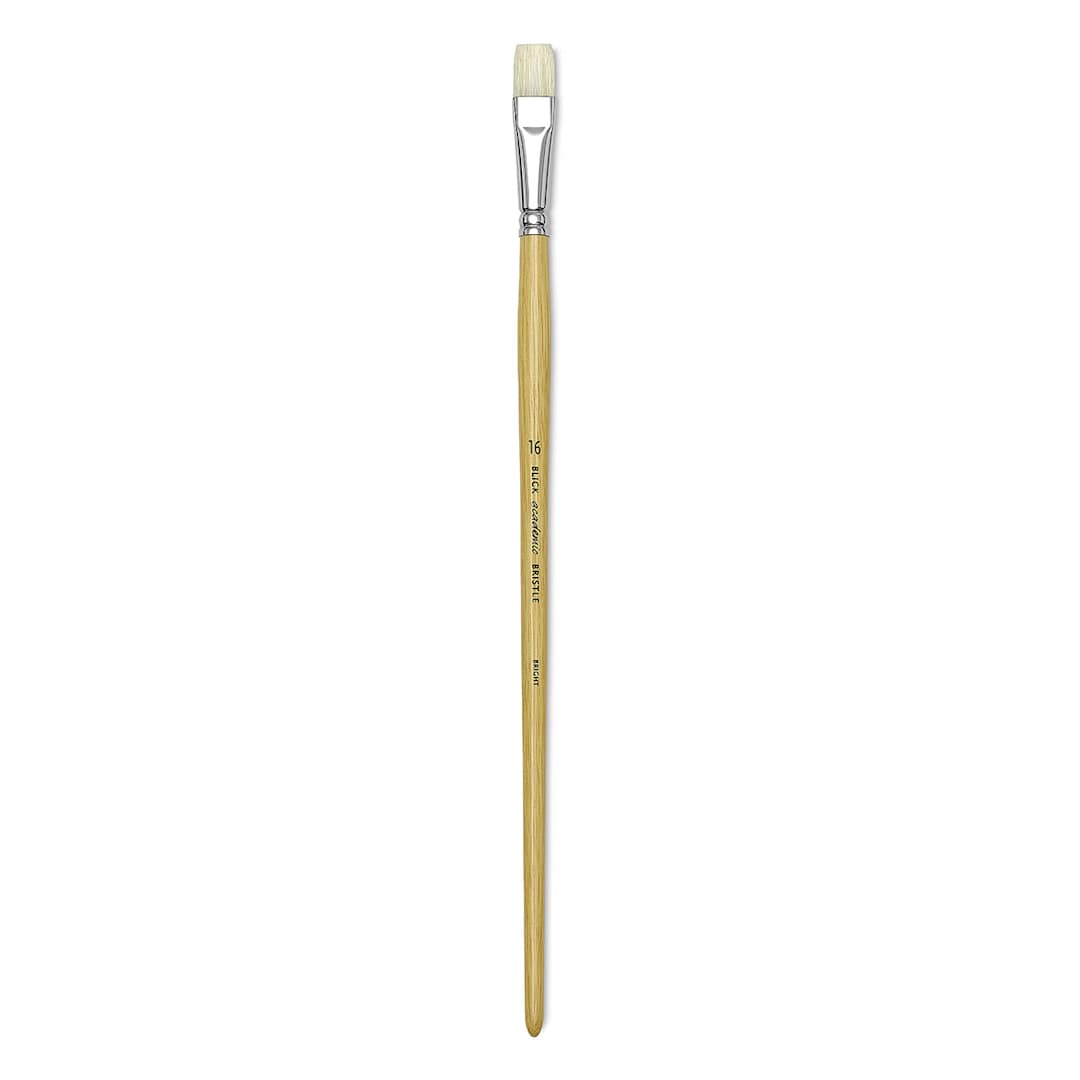 Open in modal - Blick Academic Bristle Brush - Bright, Size 16