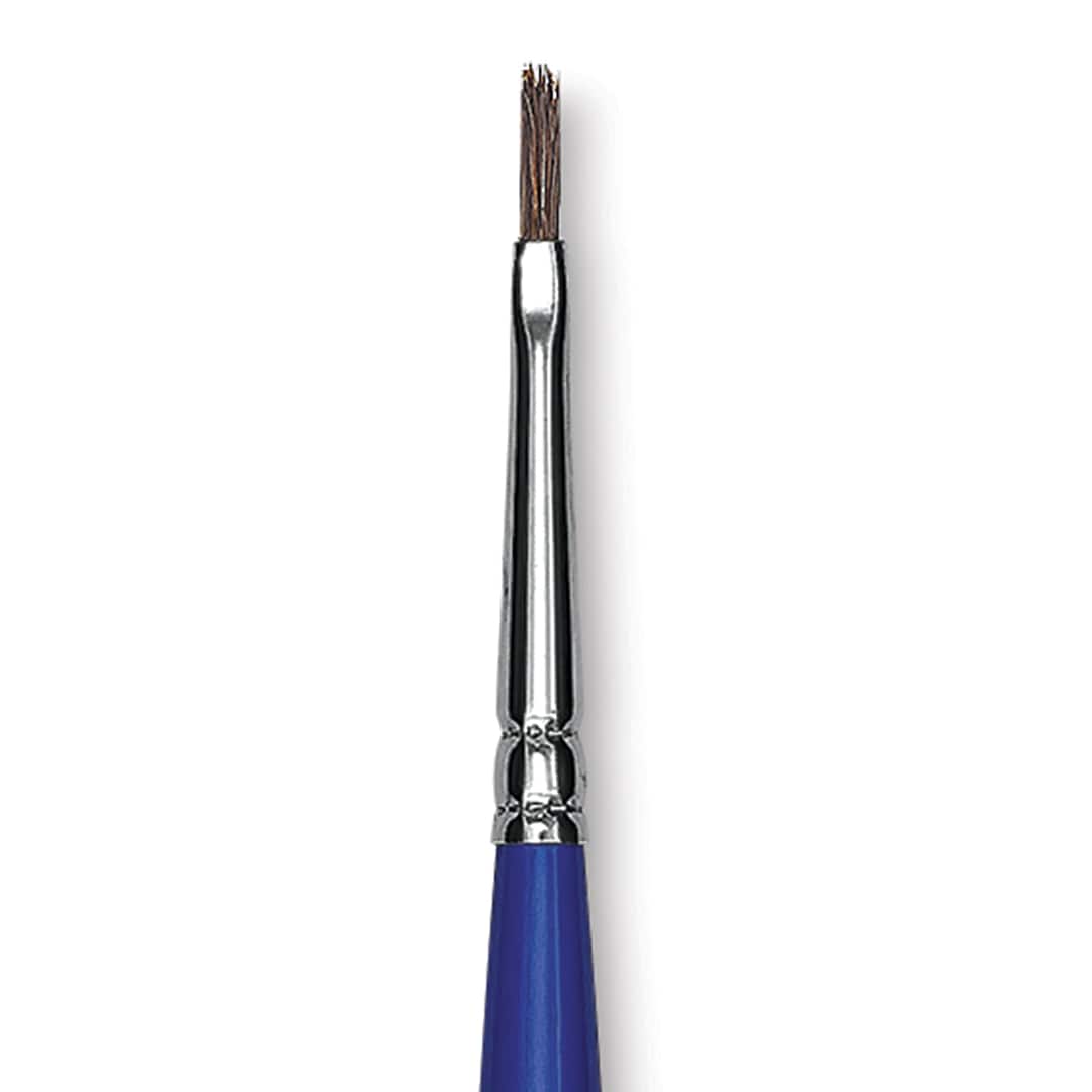 Open in modal - Blick Scholastic Red Sable Brush - Filbert, Long Handle, Size 2