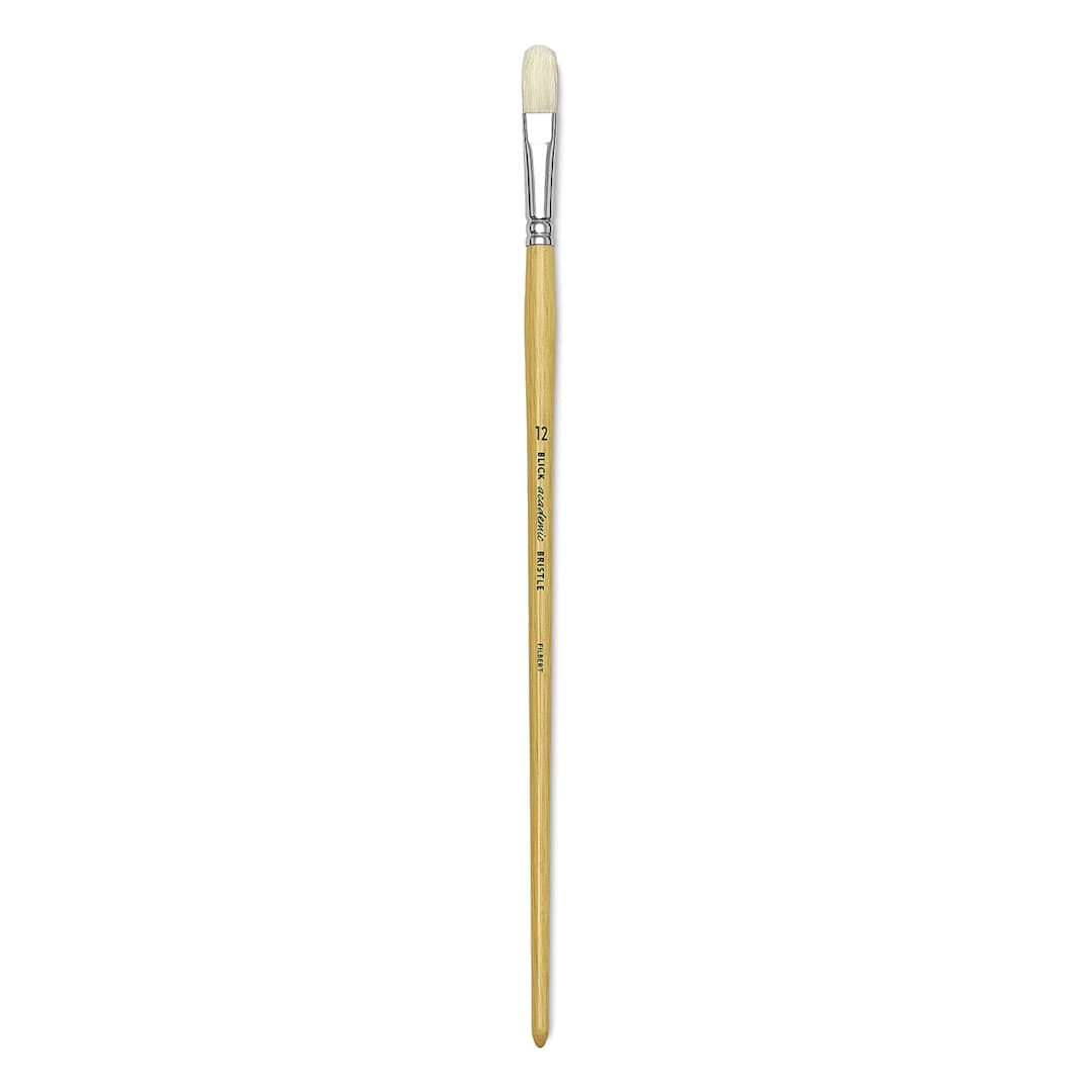 Open in modal - Blick Academic Bristle Brush - Filbert, Size 12