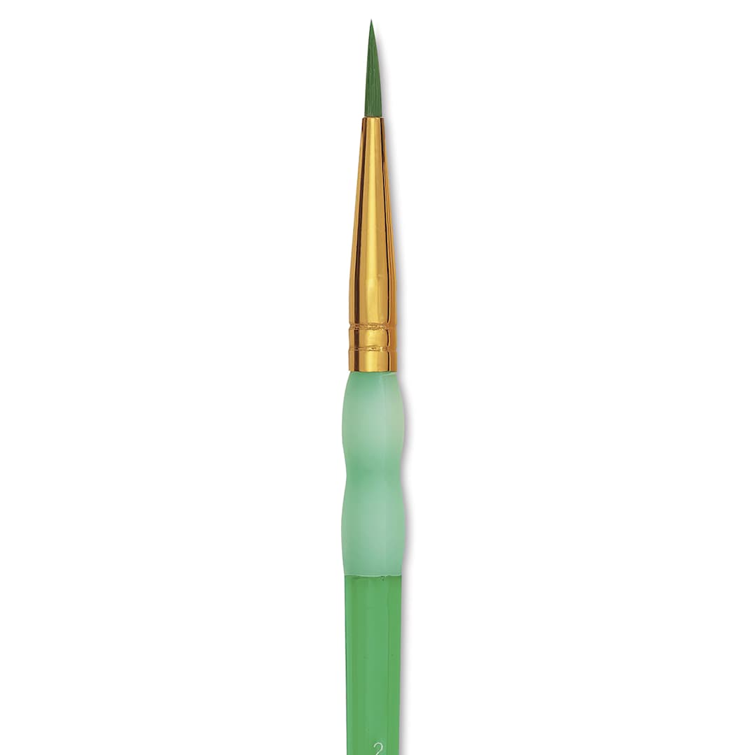 Open in modal - Royal & Langnickel Big Kids' Choice Lil' Grippers Brush - Series BK62 Round, Size 2, Short Handle