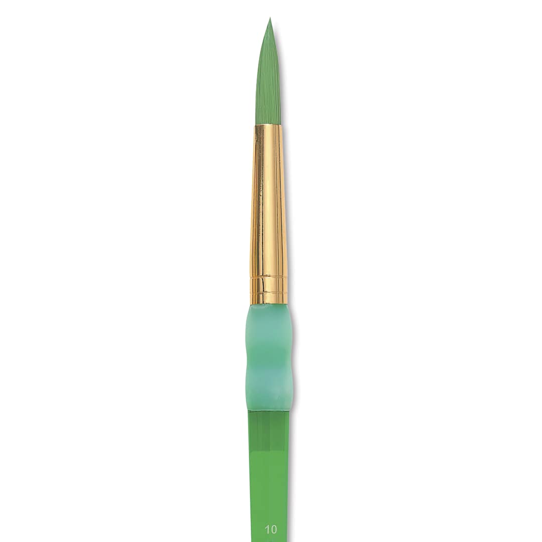 Open in modal - Royal & Langnickel Big Kids' Choice Lil' Grippers Brush - Series BK62 Round, Size 10, Short Handle